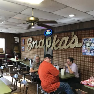 Retro interior gives that 50's - 60's feel