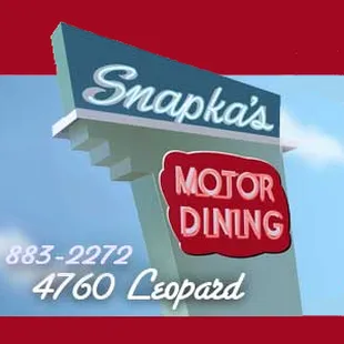 a sign for a restaurant