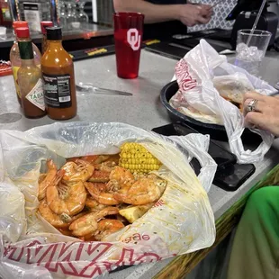 Shrimp and crab boil.