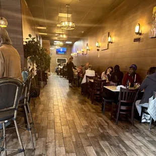 Snapper Seafood Dining Area