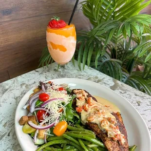 Red Snapper with Crawfish Sauce