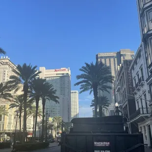 outside