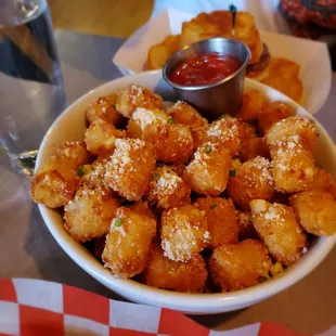 Tater Tots and Parmigiano-Reggiano