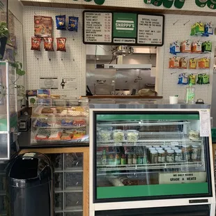 Front desk, Kitchen Window, Menu