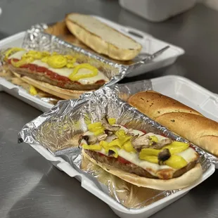 PIZZA STEAK HOAGIE SANDWICH