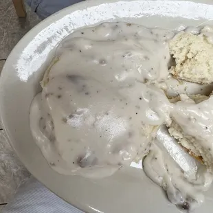 Biscuits and gravy