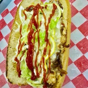 Chicken Philly loaded