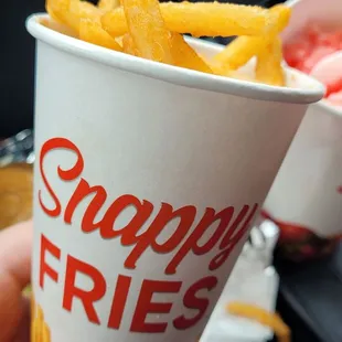Crispy snappy fries