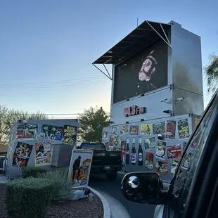 Drive thru then drive in