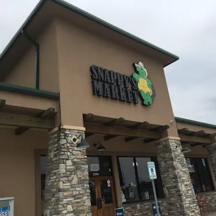 the front of the store