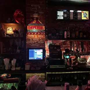 Bar area