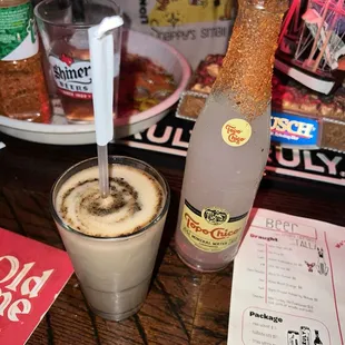 Frozen espresso Martini.