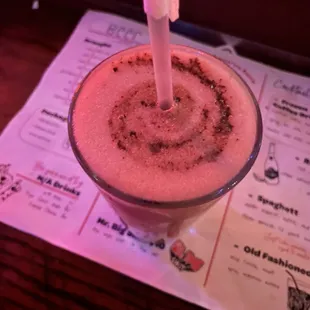 Forzen coffee Drink