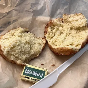 Cinnamon sugar biscuit