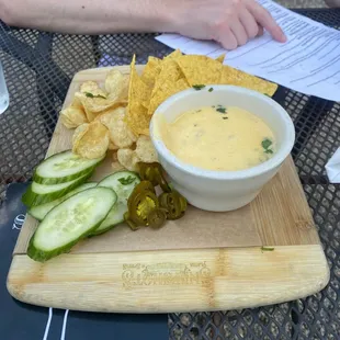 Chips and queso
