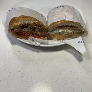 Buffalo Chicken and Italian Supreme