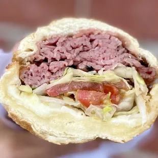 Roast Beef with provolone - &apos;twas amazing!