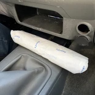 the interior of a car