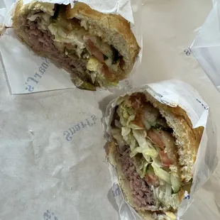 Prime Rib &amp; Provolone Cheese is a phenomenal combo!