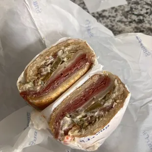 Italian Sandwich (Salami, Pepperoni, Capicola, Mortadella &amp; Provolone Cheese)