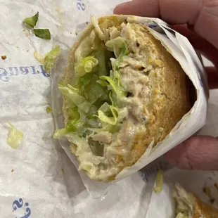 Chicken salad sandwich
