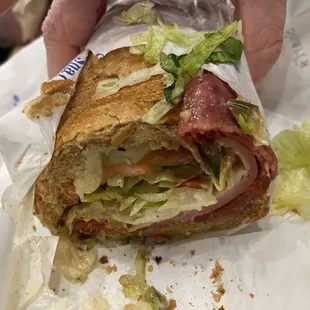 Italian Sandwich (Salami, Pepperoni, Capicola, Mortadella &amp; Provolone Cheese)