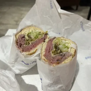 Roast beef (I think.  Lol)