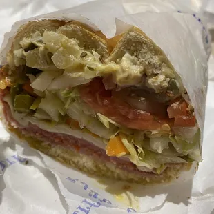 The Italian with everything on it