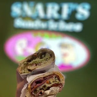 Artichoke Feta Sandwich