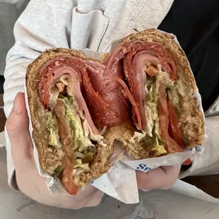 Italian Sandwich (Salami, Pepperoni, Capicola, Mortadella &amp; Provolone Cheese)