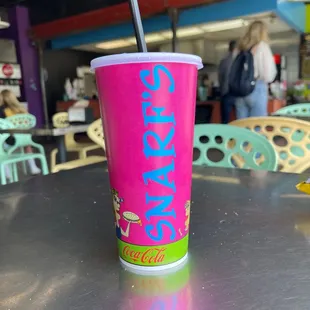 Fountain Soda at Evans location.