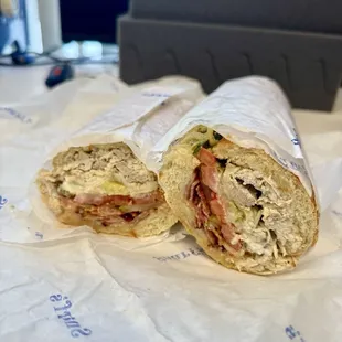 The Mother Clucker - Pretty expensive for a sandwich but they are tasty. Definitely better and cheaper options out there.
