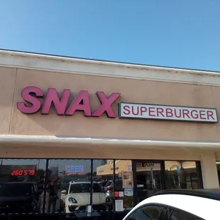 SNAX Home of the Original SUPERBURGERS @ Torrance near Del Amo Fashion Center