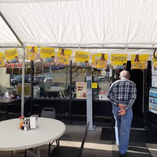 Very nice outside setup