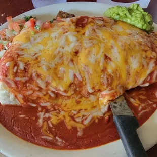 Mega Carnitas Burrito