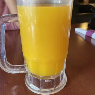 Orange Juice was good.