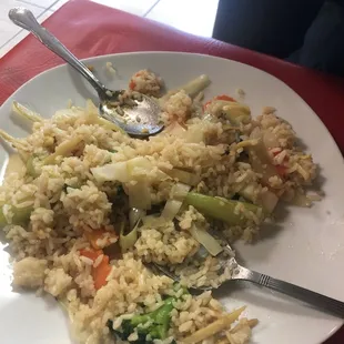 Veggie Thai rice