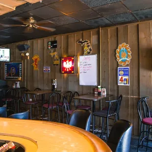 the interior of a restaurant