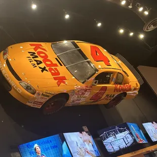 Cool car on the wall