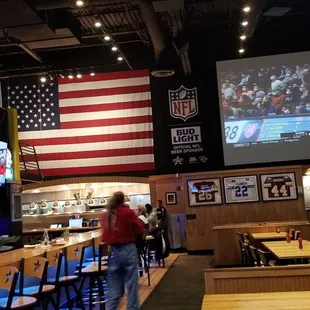 Huge screen tv