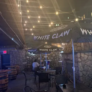 a white claw restaurant