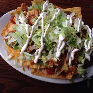 Best $3 bar food (Chicken nachos)