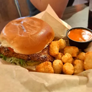 Homestyle chicken sandwich