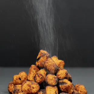 Indulge in our maple sweet potato tots!