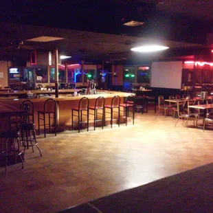 View from the stage