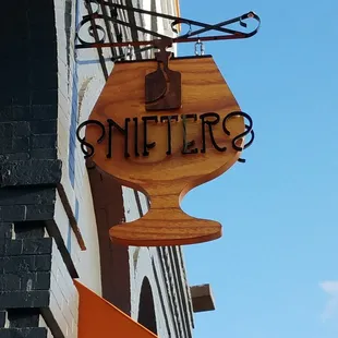 a sign on a building