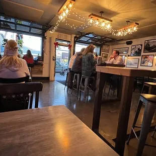 people sitting at the bar