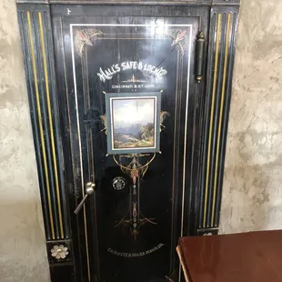 The original safe (behind the bar) IG @denjeneats