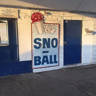 a sign on the side of a building