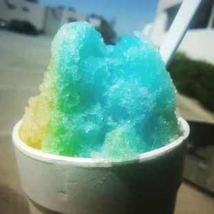 Blue bubblegum + Pina Colada + Banana